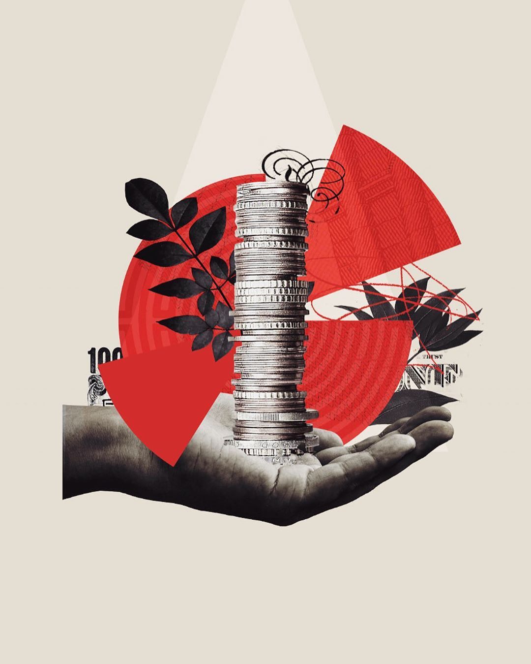 Coin in hand